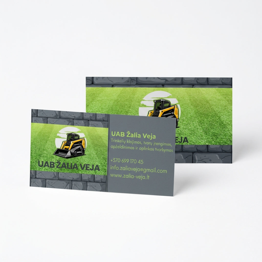 Personalizuotos vizitinės kortelės