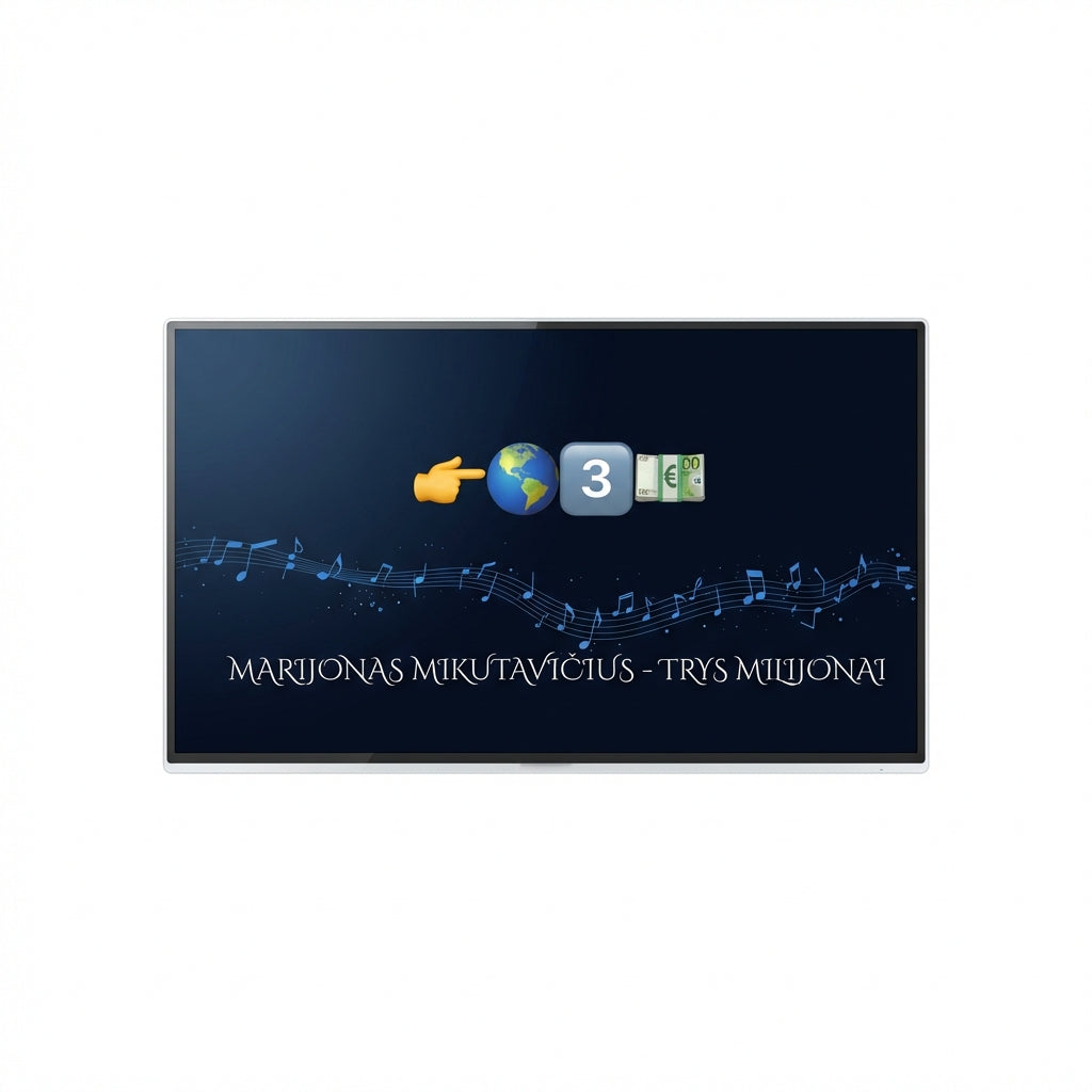 Personalizuotas žaidimas: atspėk dainą