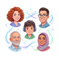 Personalizuota skaitmeninė karikatūra