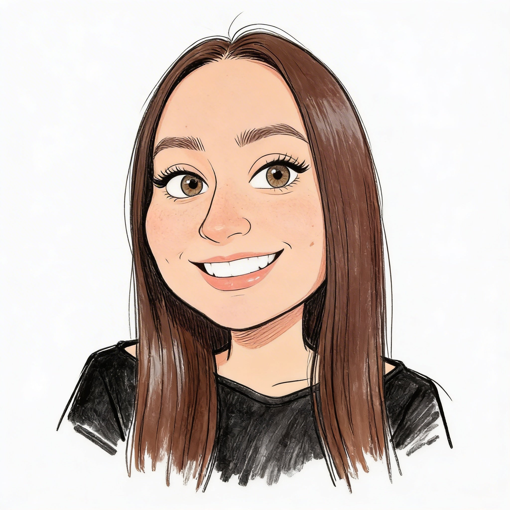 Personalizuota karikatūrinė stalo/vardo kortelė