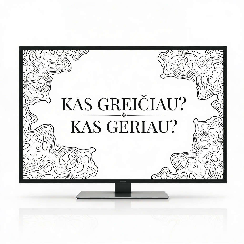 Kas greičiau? Kas geriau? (PowerPoint)